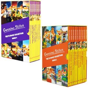 Geronimo Stilton Series 4 & 5 Collection 20 Books Box Set - Ages 5+ - Paperback