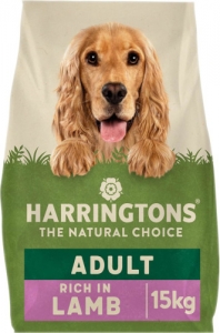 Harringtons Adult Dog Food Lamb & Rice 2kg 15kg Complete Wheat & Soy Free Diet
