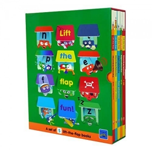 Numberblocks And Alphablocks 5 Book Lift-the-flap Set By Sweet Cherry Publishing